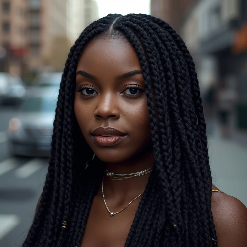 Knotless "Boho" Braids