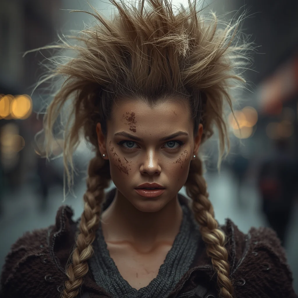 Viking-Inspired Shield-Maiden Braids